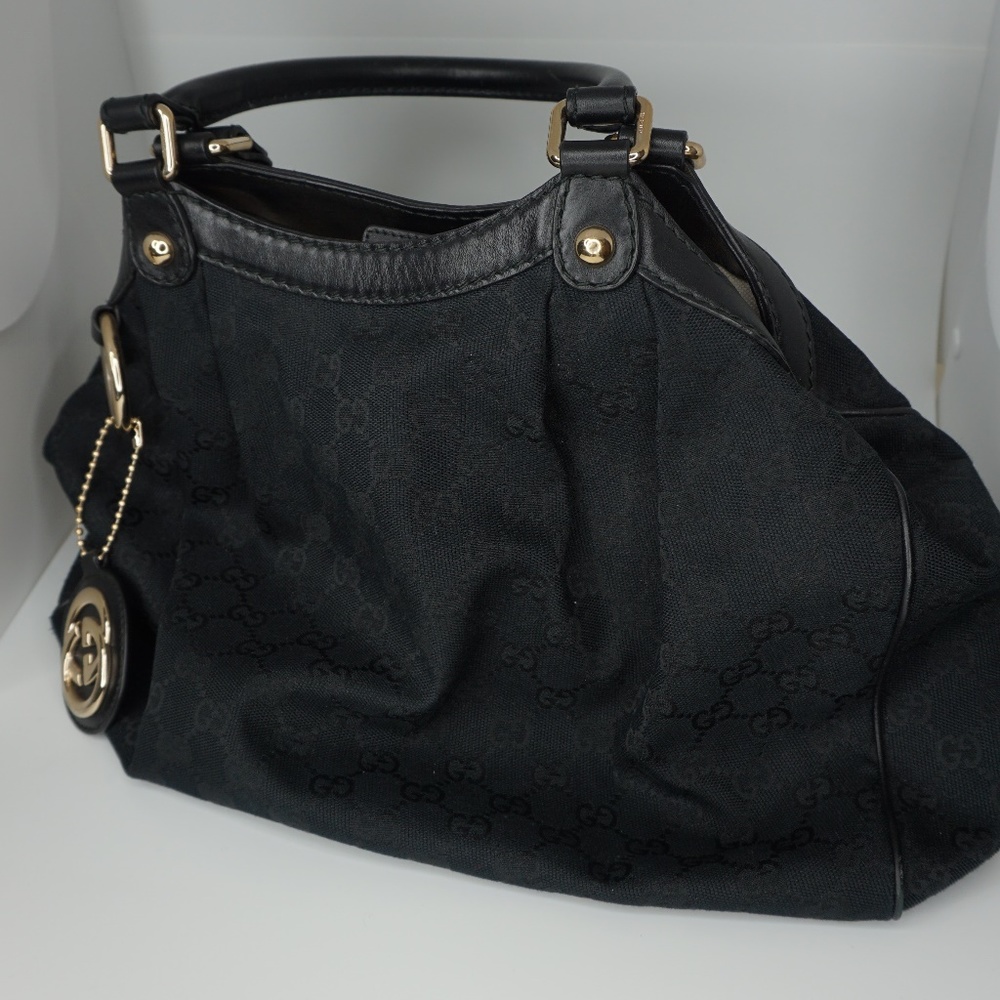 Authentic GUCCI Monogram Medium Sukey Handbag